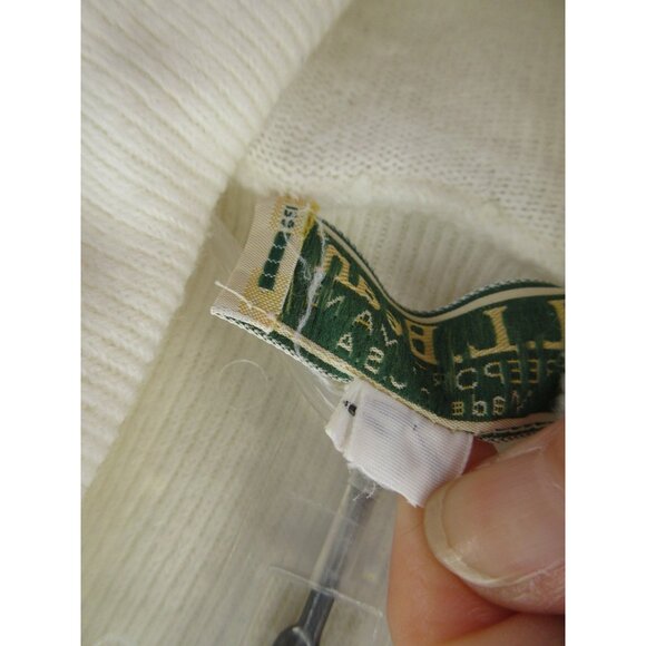 VINTAGE LL Bean Dress Large Sweater Turtleneck Pullover 90s USA * - Picture 12 of 13
